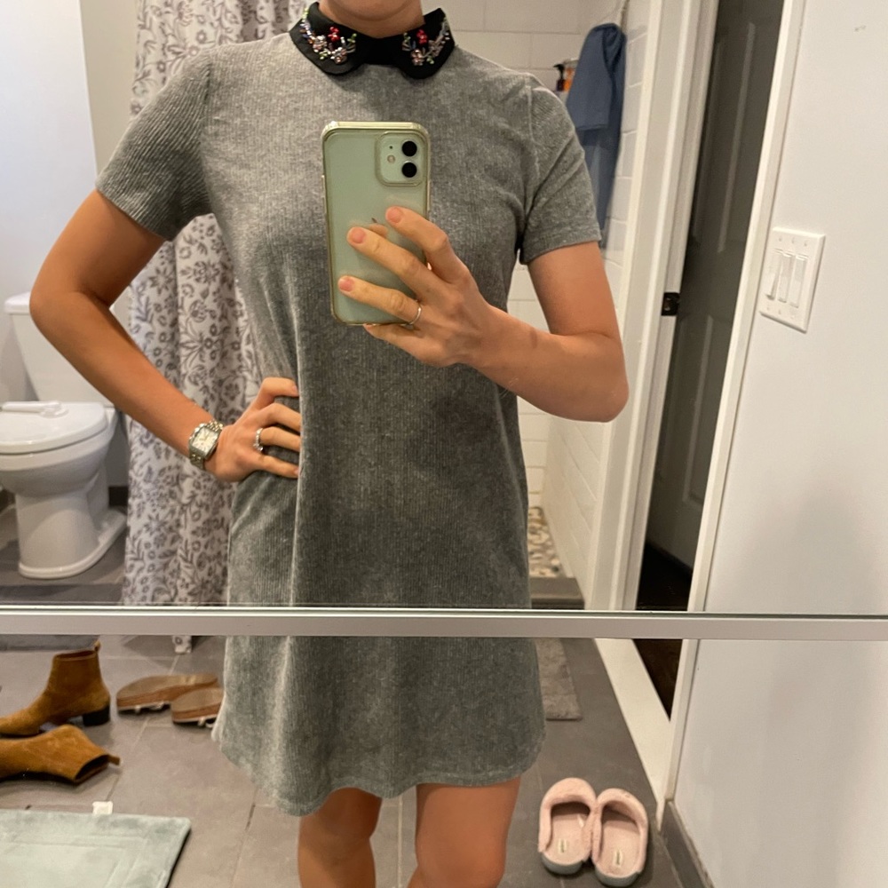 Comfy grey dress